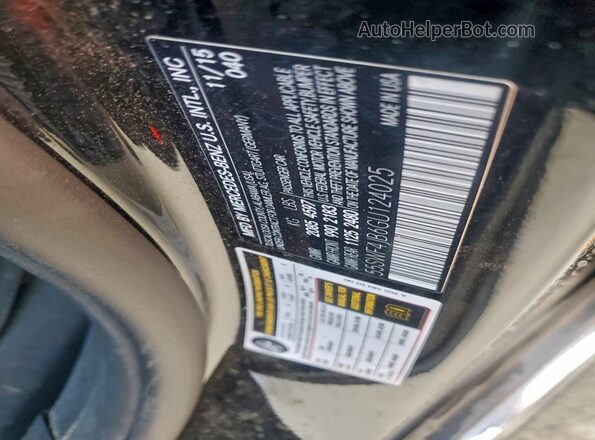55SWF4JB6GU124025 2016 MERCEDES-BENZ C Black Вид підкапотного простору