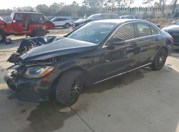 55SWF4JB6GU124025 2016 MERCEDES-BENZ C Black Передня ліва чверть