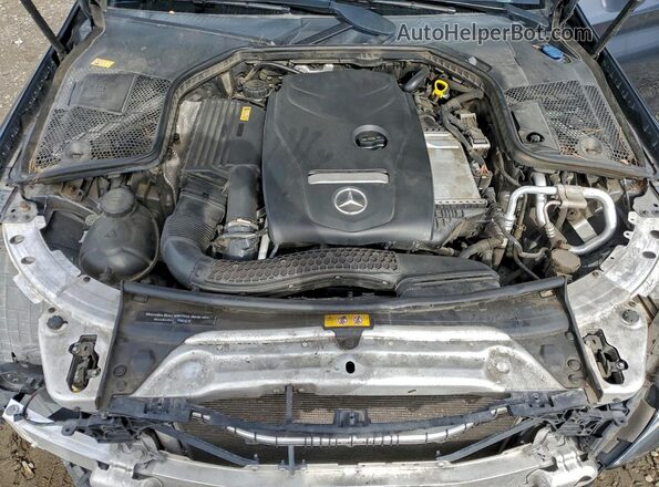 55SWF4JB6GU154206 2016 MERCEDES-BENZ C Gray Widok wnętrza z tyłu
