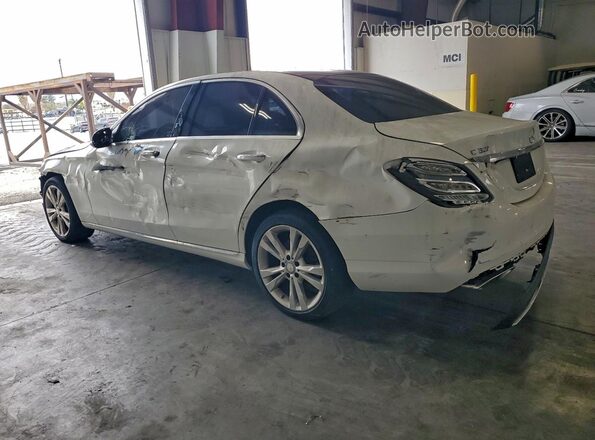 55SWF4KB1GU156248 2016 MERCEDES-BENZ C White უკანა მარცხენა