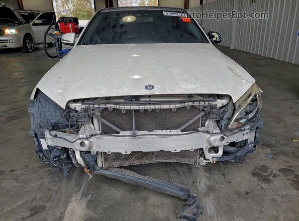 55SWF4KB1GU156248 2016 MERCEDES-BENZ C White წინა ხედი