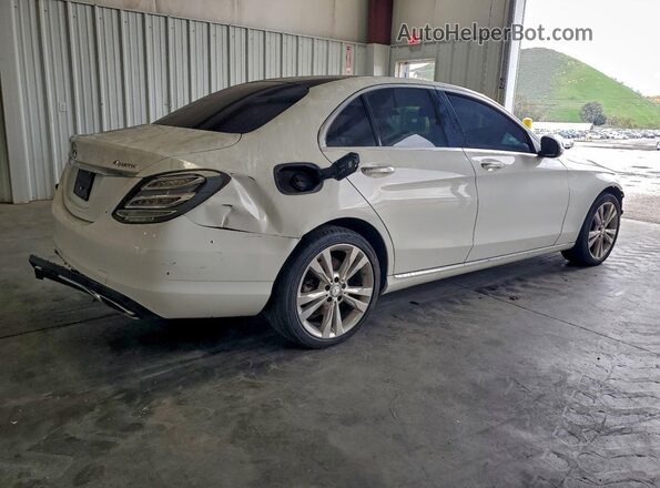 55SWF4KB1GU156248 2016 MERCEDES-BENZ C White უკანა მარჯვენა