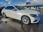 2016 Mercedes-benz C 300 4matic White vin: 55SWF4KB3GU101946