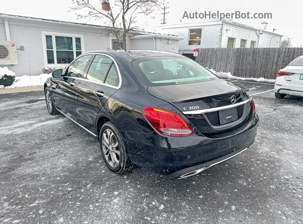 55SWF4KB3HU190077 2017 MERCEDES-BENZ C Black Delantero derecho