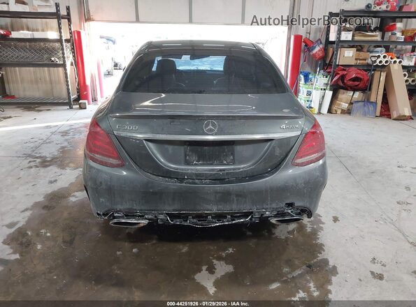55SWF4KB4HU197040 2017 MERCEDES-BENZ C-CLASS Silver 