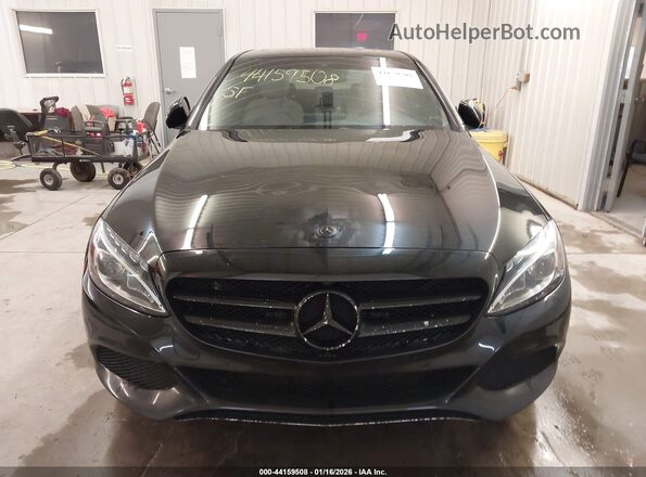 55SWF4KB5JU254240 2018 MERCEDES-BENZ C-CLASS Черный Вид щитка приборов