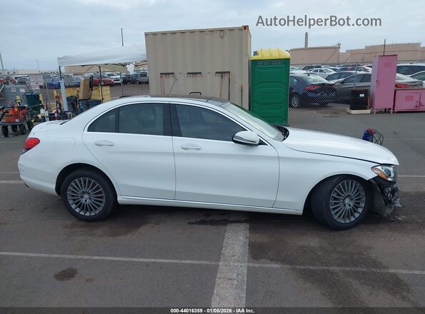 55SWF4KB7GU135484 2016 MERCEDES-BENZ C-CLASS White Սալոնի 360 աստիճան տեսք