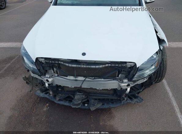 55SWF4KB7GU135484 2016 MERCEDES-BENZ C-CLASS White Դիմացի տեսք
