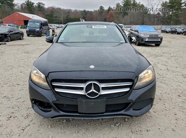 55SWF4KBXGU142042 2016 MERCEDES-BENZ C Black Вид спереду
