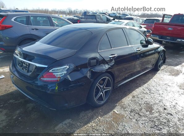 55SWF6EB0JU252998 2018 MERCEDES-BENZ AMG C 43 Black Задня права чверть