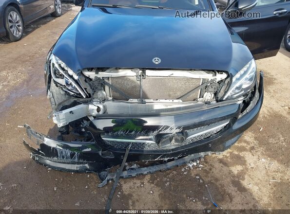 55SWF6EB0JU252998 2018 MERCEDES-BENZ AMG C 43 Black Вид спереду