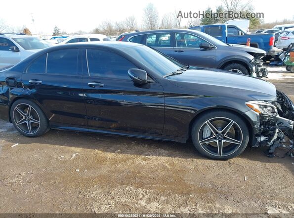 55SWF6EB0JU252998 2018 MERCEDES-BENZ AMG C 43 Black Панорамний вид салону 360°