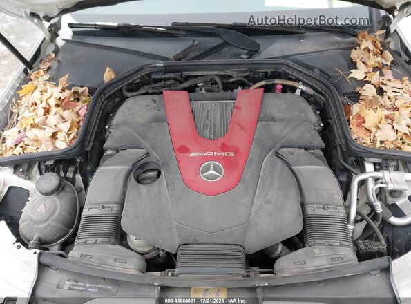 55SWF6EB0JU257182 2018 MERCEDES-BENZ AMG C 43 White უკანა ხედი