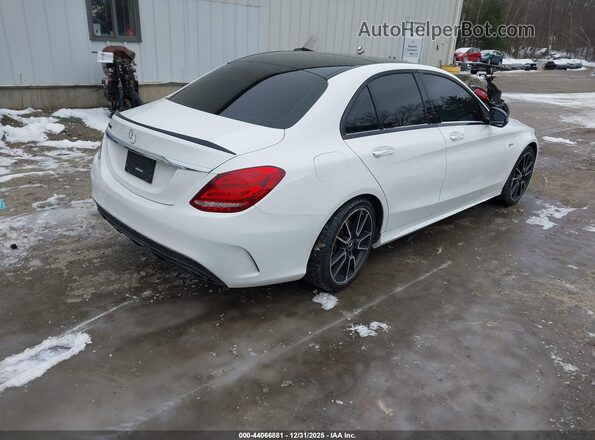 55SWF6EB0JU257182 2018 MERCEDES-BENZ AMG C 43 White უკანა მარჯვენა