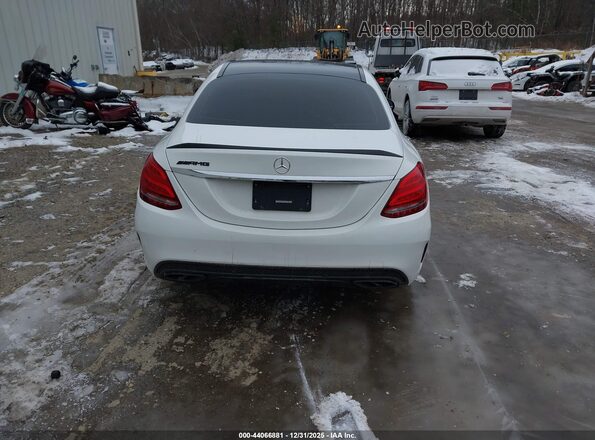 55SWF6EB0JU257182 2018 MERCEDES-BENZ AMG C 43 White 