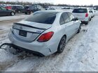 2020 Mercedes-benz Amg C 43 4matic Silver vin: 55SWF6EB2LU330037