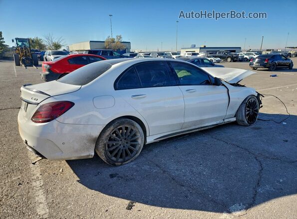55SWF6EB3HU200372 2017 MERCEDES-BENZ C White უკანა მარჯვენა