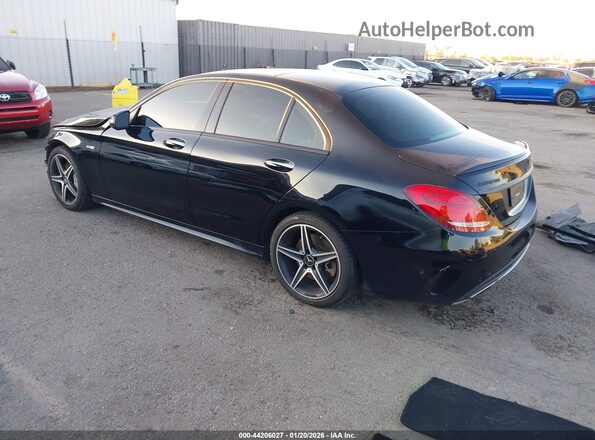 55SWF6EB4JU245777 2018 MERCEDES-BENZ AMG C 43 Black უკანა მარცხენა
