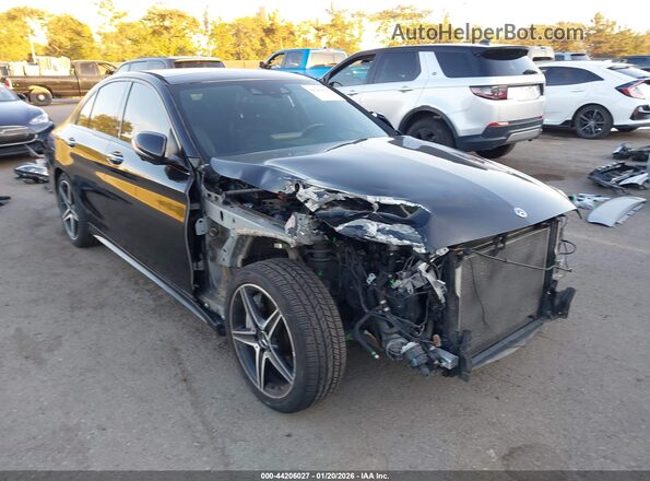 55SWF6EB4JU245777 2018 MERCEDES-BENZ AMG C 43 Black წინა ხედი