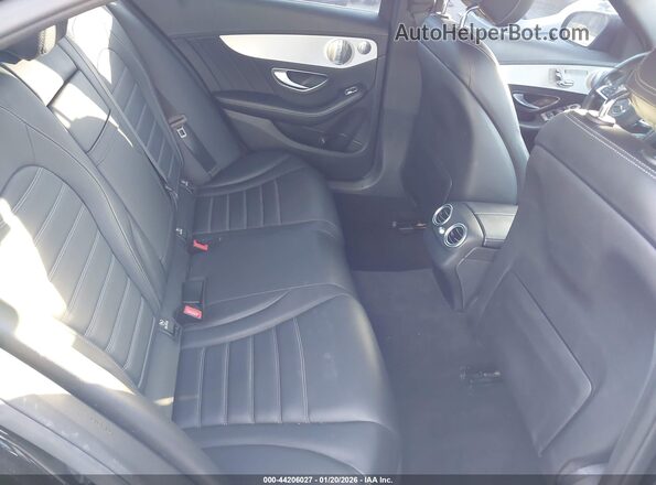 55SWF6EB4JU245777 2018 MERCEDES-BENZ AMG C 43 Black VIN კოდის სტიკერის ხედი
