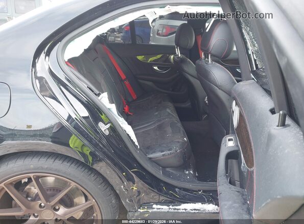 55SWF6EB5HU182117 2017 MERCEDES-BENZ AMG C 43 Black VIN კოდის სტიკერის ხედი