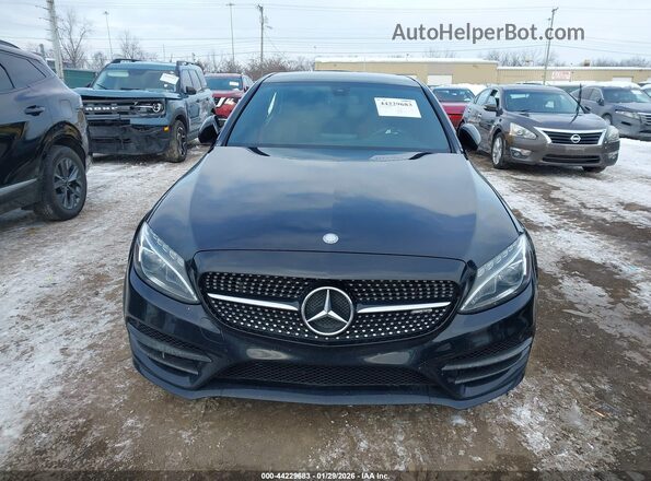 55SWF6EB5HU182117 2017 MERCEDES-BENZ AMG C 43 Black ხელსაწყოთა პანელის ხედი
