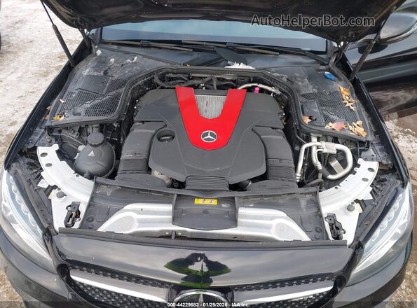 55SWF6EB5HU182117 2017 MERCEDES-BENZ AMG C 43 Black უკანა ხედი