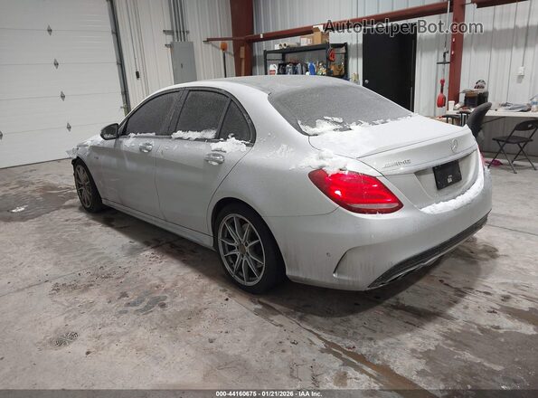 55SWF6EB5HU228948 2017 MERCEDES-BENZ AMG C 43 Gray Trasero izquierdo