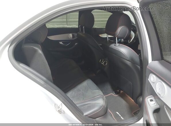 55SWF6EB5HU228948 2017 MERCEDES-BENZ AMG C 43 Gray Vista de la etiqueta del VIN