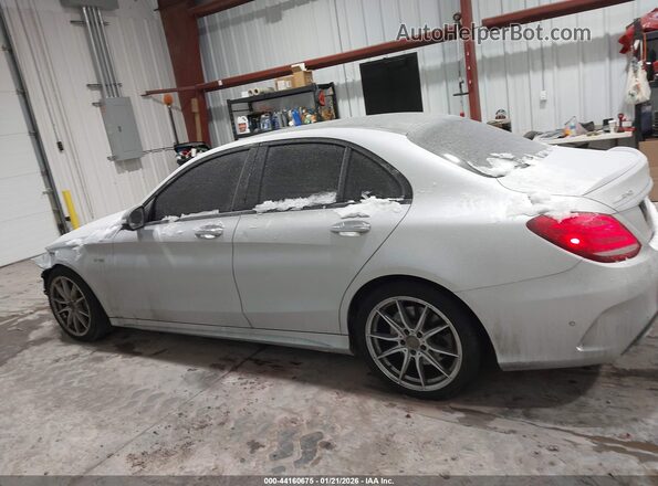 55SWF6EB5HU228948 2017 MERCEDES-BENZ AMG C 43 Gray Vista interior de 360 grados