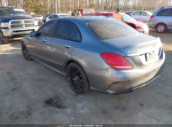 55SWF6EB6HU223404 2017 MERCEDES-BENZ AMG C 43 Gray უკანა მარცხენა