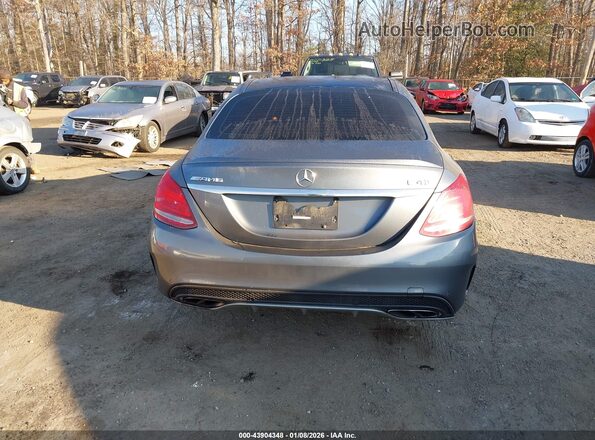 55SWF6EB6HU223404 2017 MERCEDES-BENZ AMG C 43 Gray 