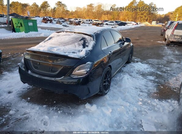 55SWF6EB7KU314463 2019 MERCEDES-BENZ AMG C 43 Black Tył prawy