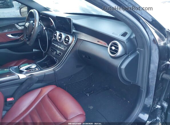 55SWF6EB7KU314463 2019 MERCEDES-BENZ AMG C 43 Black Widok wnętrza z przodu