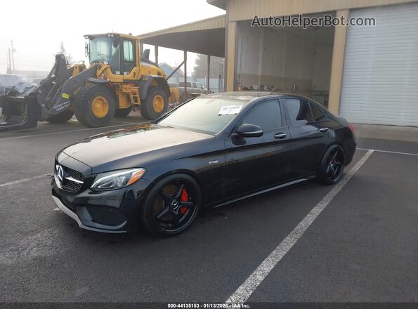 55SWF6EB8JU267958 2018 MERCEDES-BENZ AMG C 43 Black Передня ліва чверть