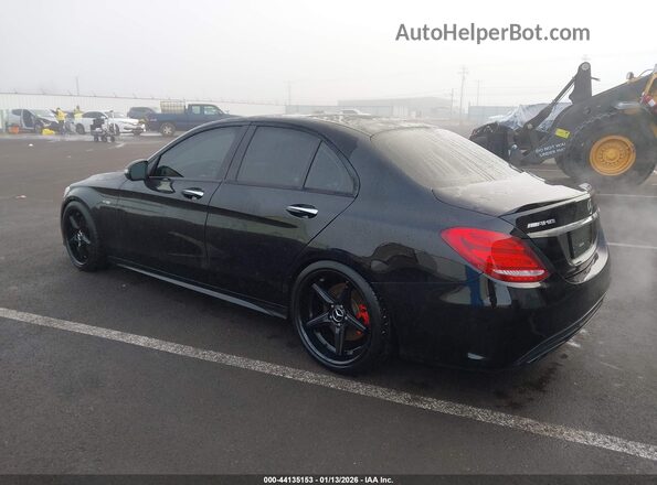55SWF6EB8JU267958 2018 MERCEDES-BENZ AMG C 43 Black Задня ліва чверть