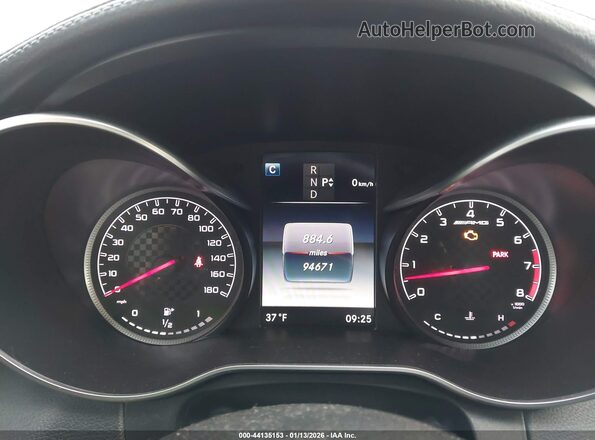 55SWF6EB8JU267958 2018 MERCEDES-BENZ AMG C 43 Black Вид задніх сидінь