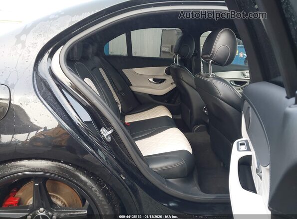 55SWF6EB8JU267958 2018 MERCEDES-BENZ AMG C 43 Black Вид наклейки з VIN-кодом