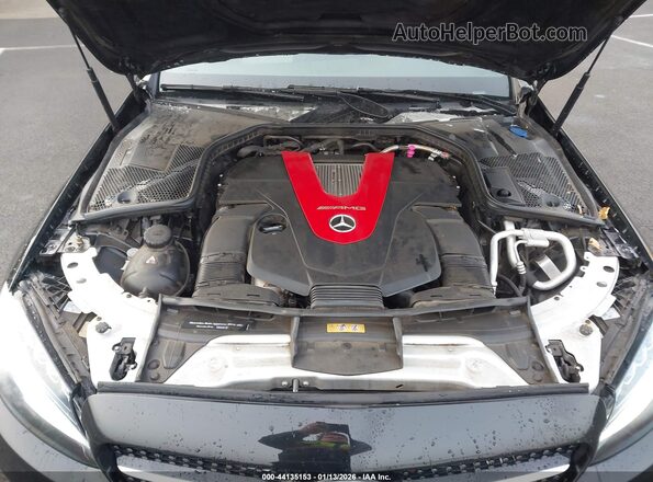 55SWF6EB8JU267958 2018 MERCEDES-BENZ AMG C 43 Black Вид ззаду