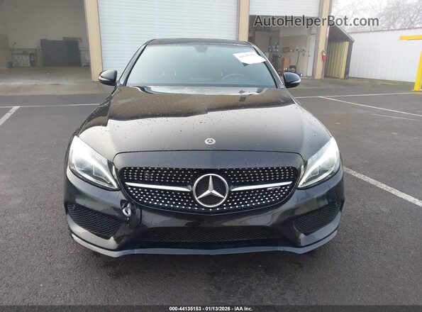55SWF6EB8JU267958 2018 MERCEDES-BENZ AMG C 43 Black Вид щитка приладів