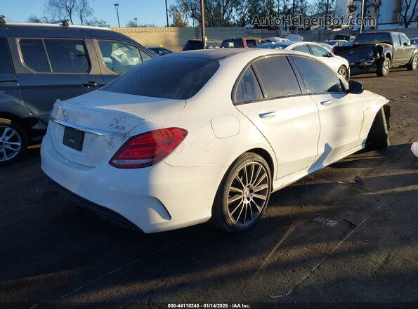 55SWF6EB9HU221288 2017 MERCEDES-BENZ AMG C 43 White უკანა მარჯვენა