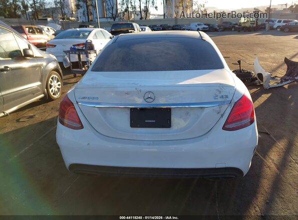 55SWF6EB9HU221288 2017 MERCEDES-BENZ AMG C 43 White 