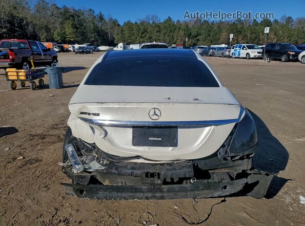55SWF6EBXGU137897 2016 MERCEDES-BENZ C White Rear view