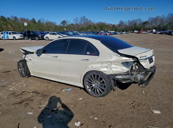 55SWF6EBXGU137897 2016 MERCEDES-BENZ C White Rear left