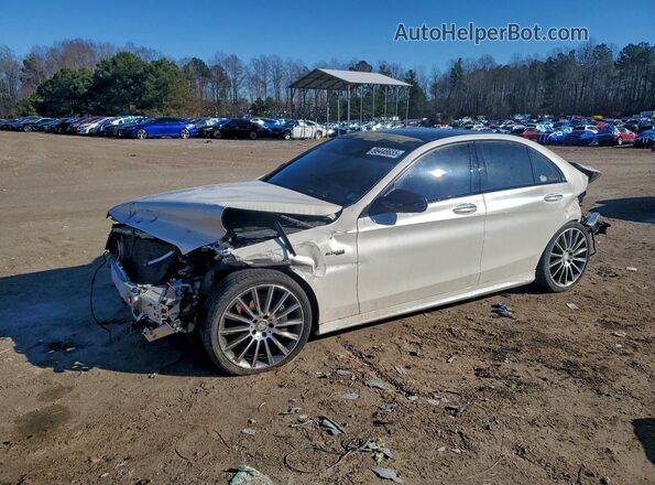 55SWF6EBXGU137897 2016 MERCEDES-BENZ C White Front left