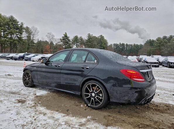 55SWF6EBXGU152447 2016 MERCEDES-BENZ C Black Задня ліва чверть