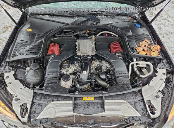 55SWF6EBXGU152447 2016 MERCEDES-BENZ C Black Вид задньої частини салону