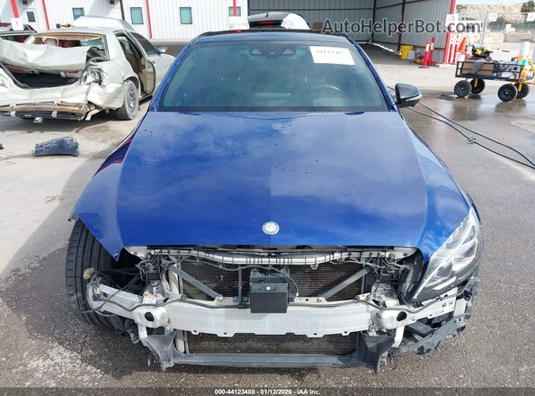 55SWF6EBXHU219081 2017 MERCEDES-BENZ AMG C 43 Blue უკანა სალონის ხედი