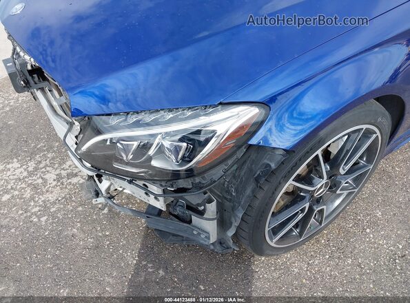 55SWF6EBXHU219081 2017 MERCEDES-BENZ AMG C 43 Blue 