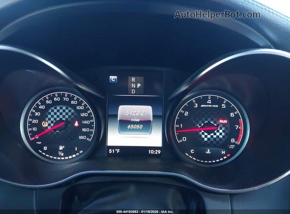 55SWF6EBXJU256606 2018 MERCEDES-BENZ AMG C 43 Light Blue Widok tylnych siedzeń